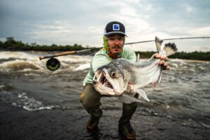 Jungle fly fishing Colombia