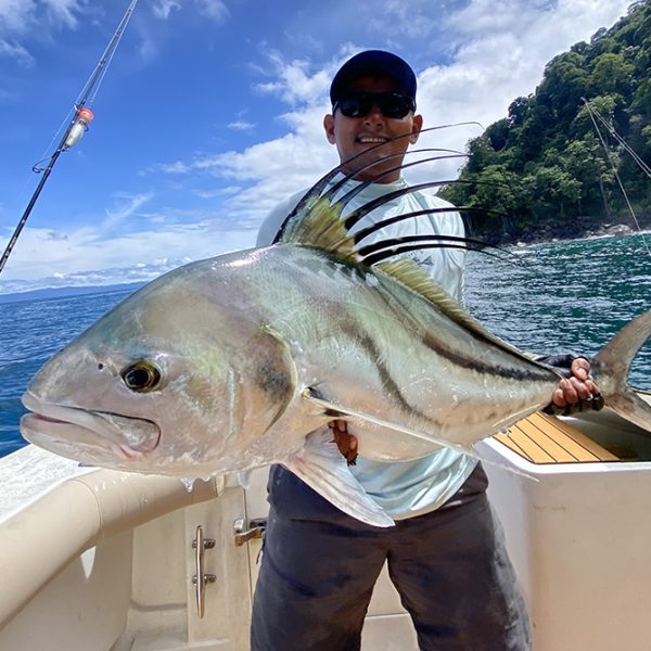 Saltwater fishing lodge